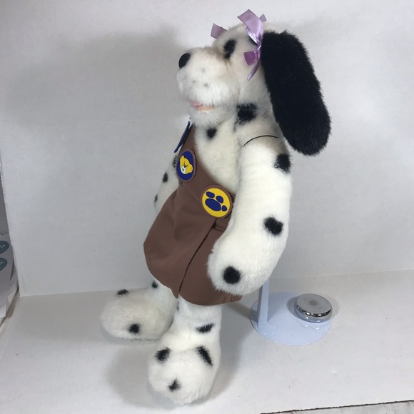 Build A Bear Girl Scout Brownie Stuffed Dalmatian - Picture 5 of 10